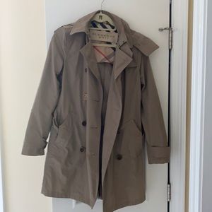 Authentic Burberry Brit Rain Coat
